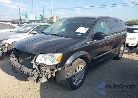 2016 Chrysler Town & Country Touring из США, поврежденный, VIN 2C4RC1BG7GR280515